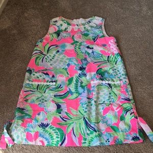 Lily Pulitzer pineapple dress- size 10